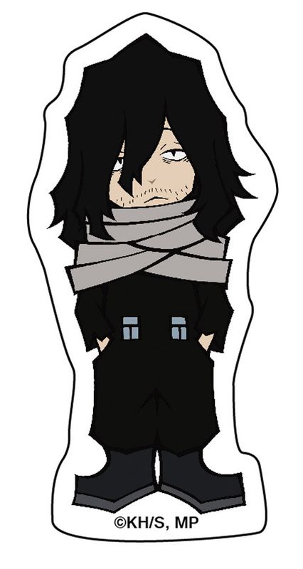 My Hero Academia | Aizawa (Chibi) | Die-Cut Sticker