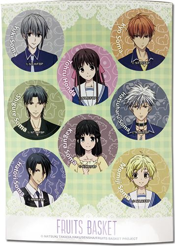 Fruits Basket (2019) | Group | Sticker Set