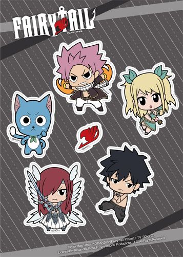 Fairy Tail - S8 | Group (Chibi) | Sticker Set