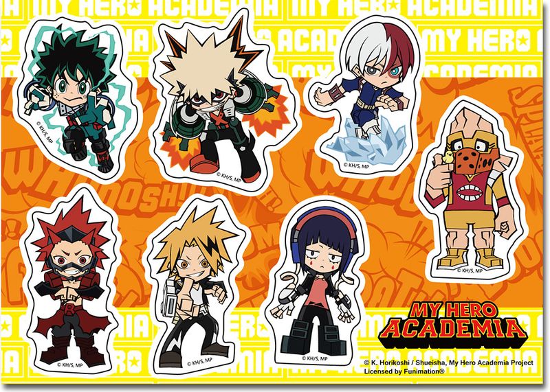 My Hero Academia - S5 | Group (Chibi) | Sticker Set