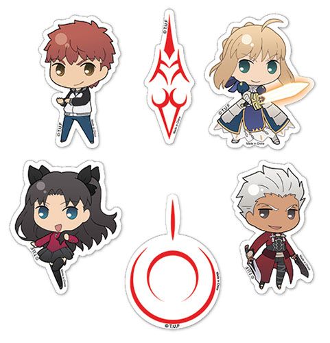 Fate Stay Night | Fate Stay Night | Sticker Set Fate Stay Night | Fate Stay Night | Sticker Set