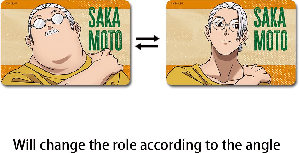 Sakamoto Days | Sakamoto | 6.7'' 3D Lenticular Car Decal