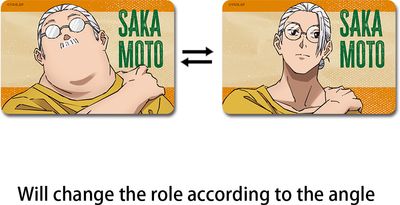 Sakamoto Days | Sakamoto | 6.7'' 3D Lenticular Car Decal