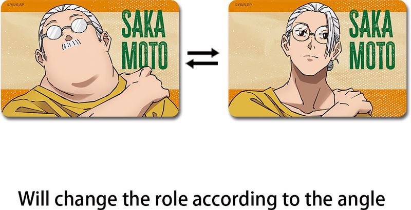 Sakamoto Days | Sakamoto | 6.7'' 3D Lenticular Car Decal