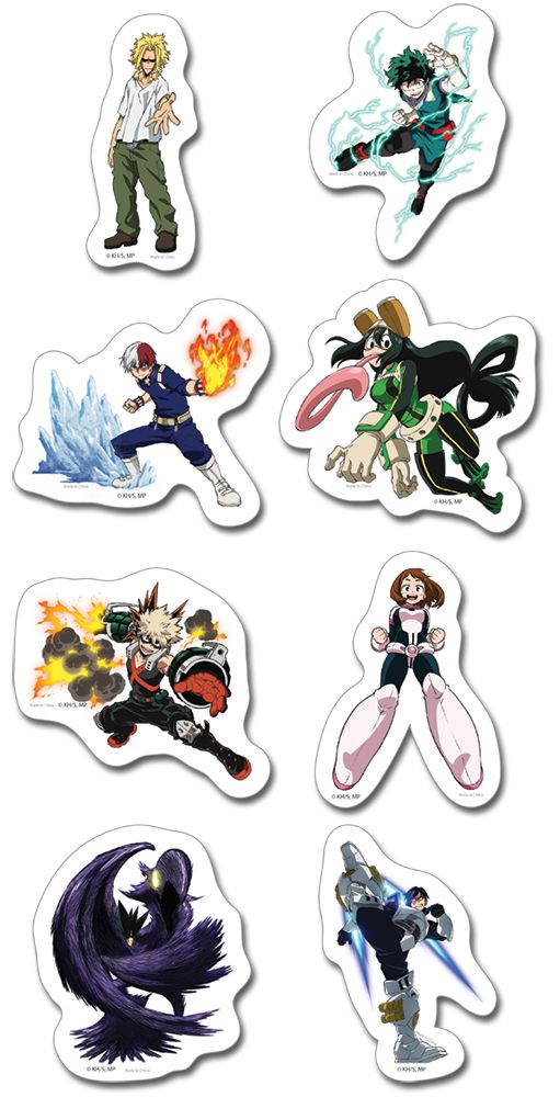 My Hero Academia | MHA | Die-Cut Sticker Set