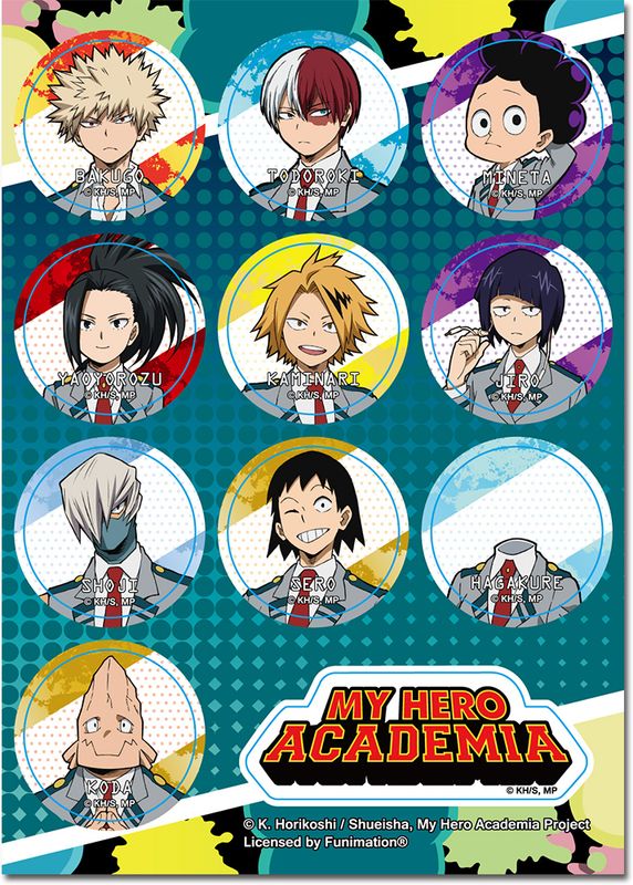 My Hero Academia | Class 1-A | Sticker Set