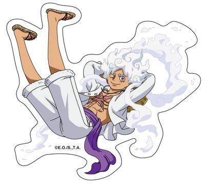 One Piece | Luffy (Gear 5 Form) | Car Decal