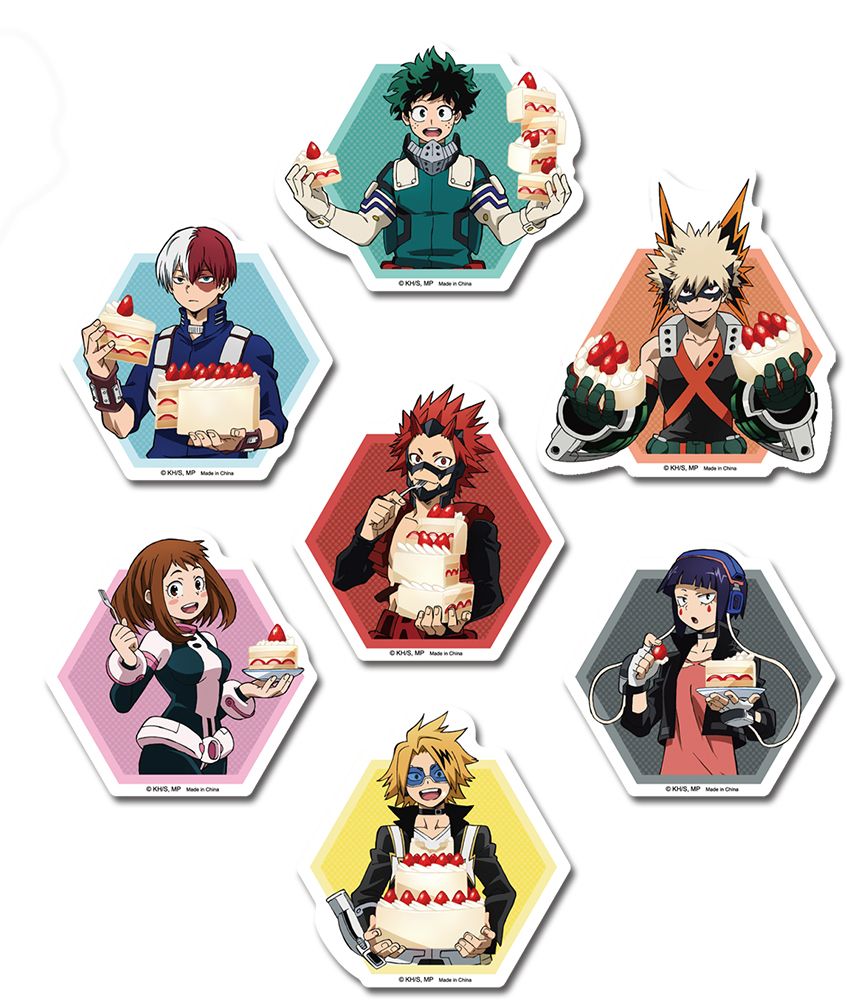 My Hero Academia - S5 | Group#4 | Die- Cut Sticker Set