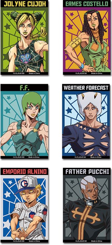 JoJo's Bizarre Adventure: Stone Ocean | Characters | Die-Cut Sticker