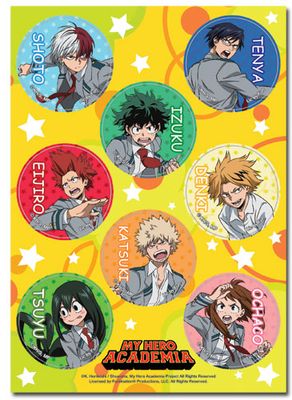 My Hero Academia | Group Uniform | Sticker Set