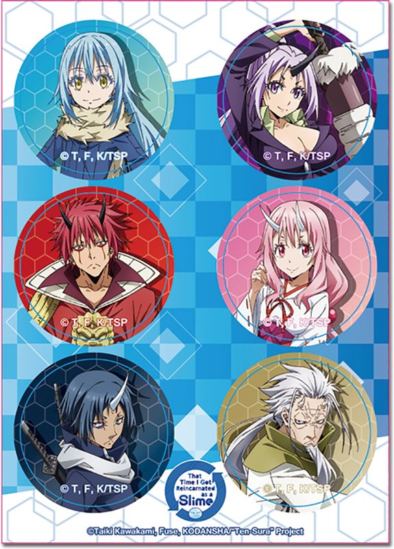That Time I Got Reincarnated As A Slime | Group #1 | Sticker Set