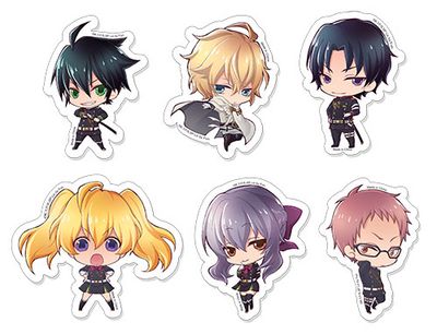 Seraph Of The End | Group (Chibi) | Sticker Set