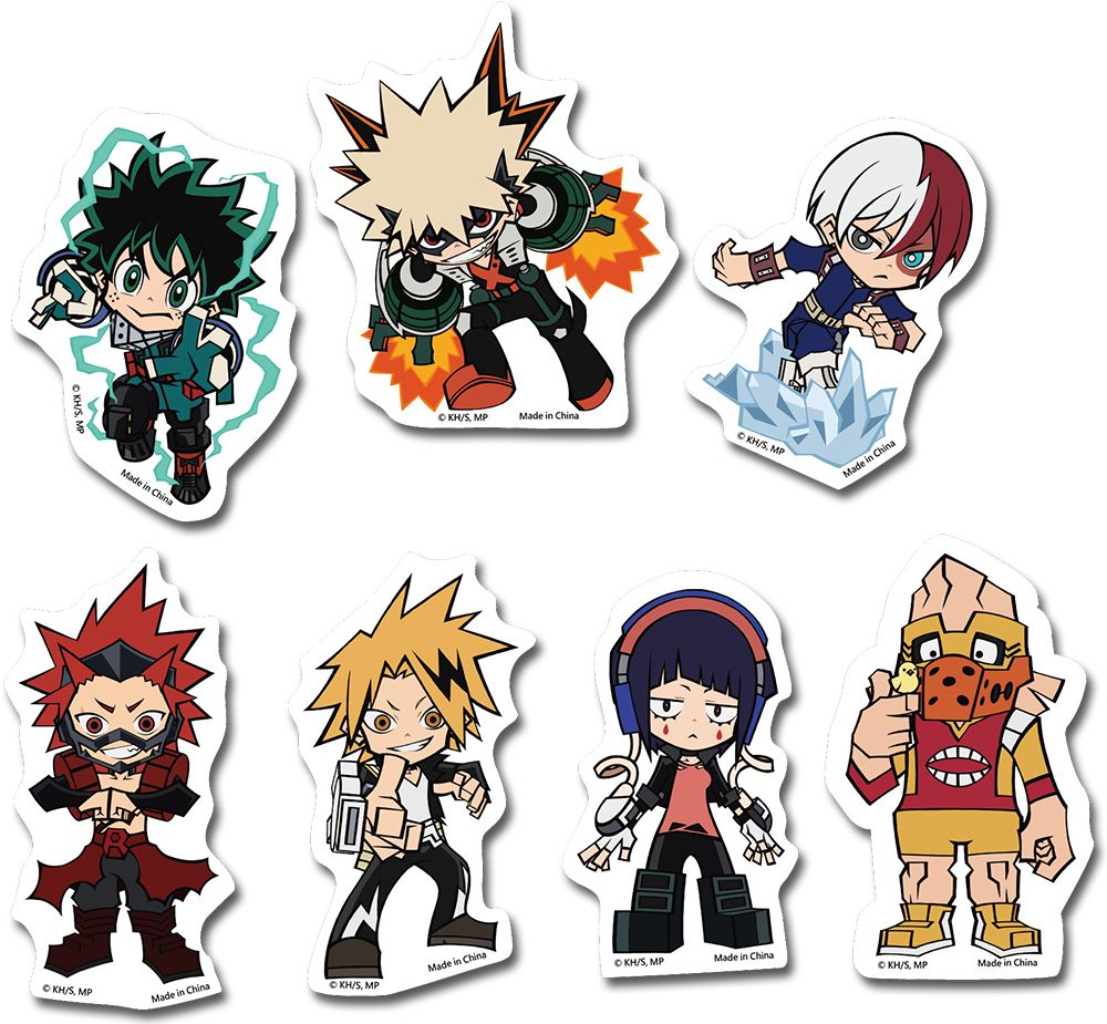 My Hero Academia - S5 | Group (Chibi) | Die-Cut Sticker Set