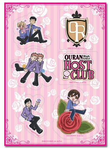 Ouran Host Club | Group - Set 2 | Sticker Set