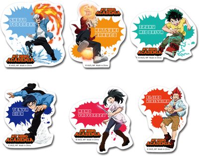 My Hero Academia - S3 | Artwork B | Die-Cut Sticker Set