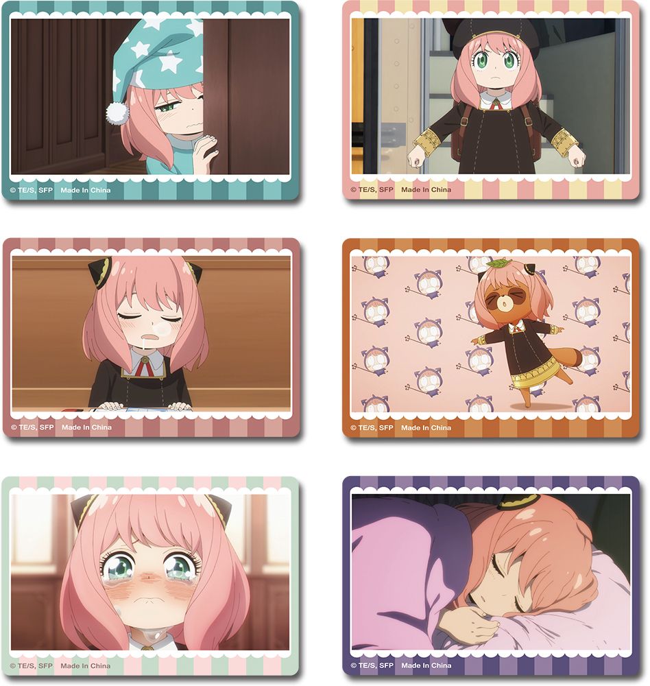 Spy X Family | Ep07 Anya - Cute Screenshot | Die-Cut Sticker Set