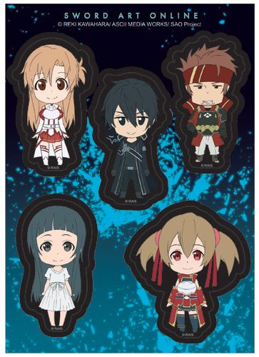 Sword Art Online | Smile (Chibi) | Sticker Set
