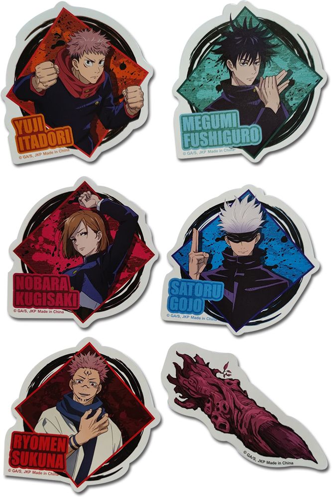 Jujutsu Kaisen | Group | Die-Cut Sticker Set