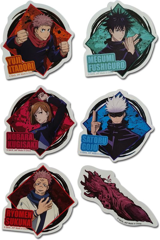 Jujutsu Kaisen | Group | Die-Cut Sticker Set