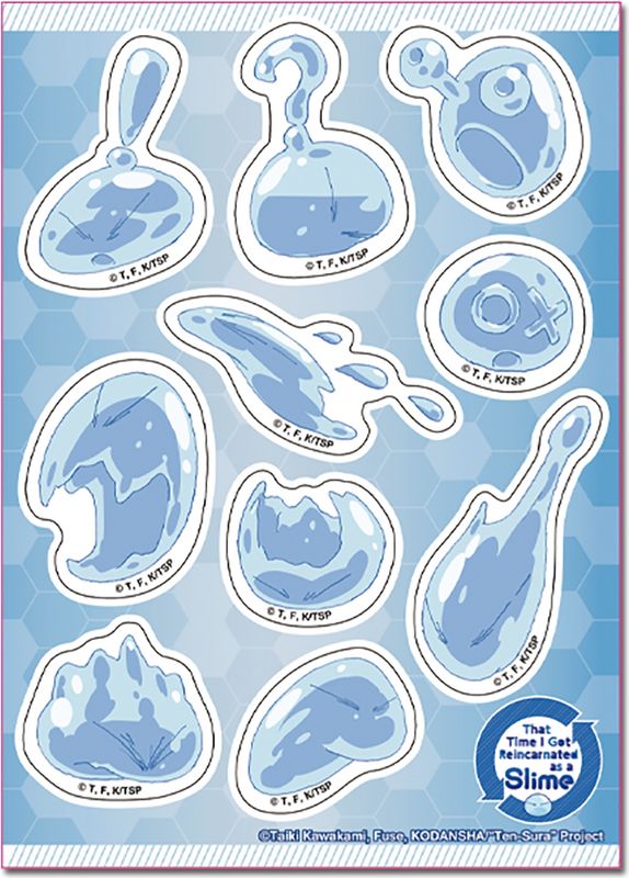 That Time I Got Reincarnated As A Slime | Slime | Sticker Set