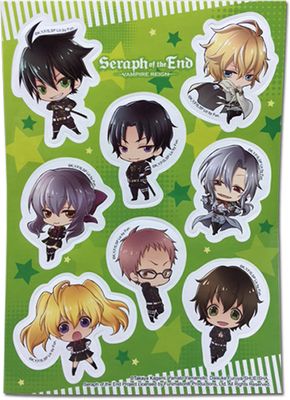 Seraph Of The End | Group (Chibi) | Sticker Set