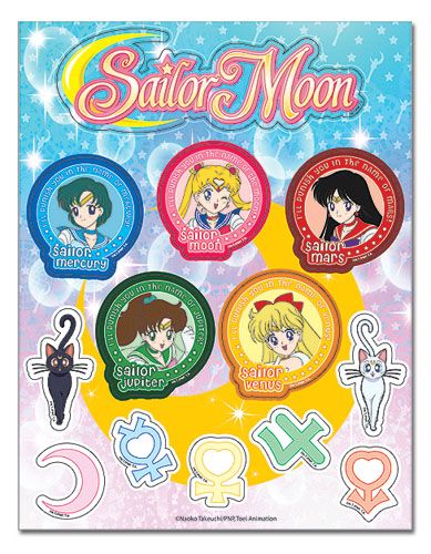 Sailor Moon | Characters & Symbols | Sticker Sheet