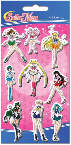 Sailor Moon | Group | Puffy Sticker Set