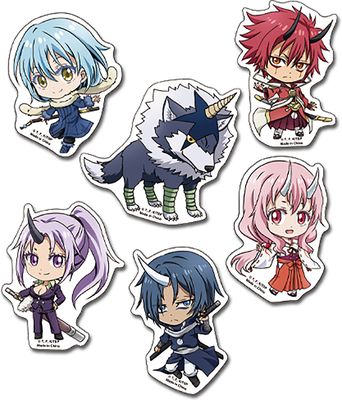 That Time I Got Reincarnated As A Slime | Group (Chibi) | Sticker Set