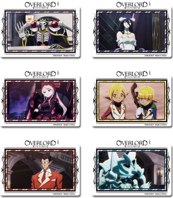 Overlord - S1 | Character Group - Screenshots | Die-Cut Sticker Set