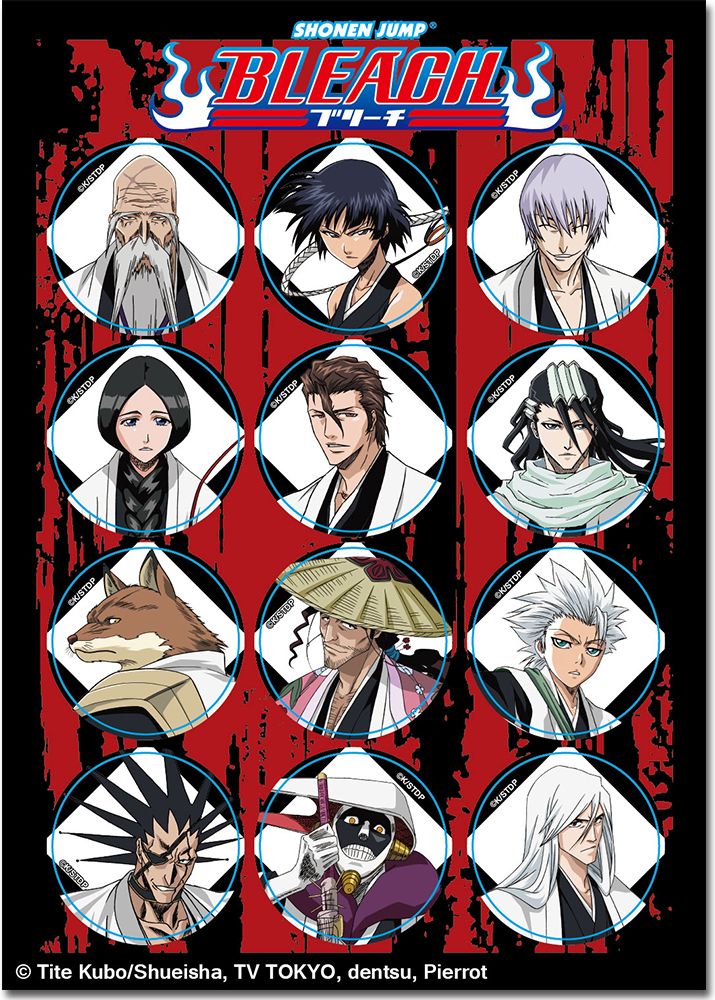 Bleach | Shinigami Captains | Sticker Set