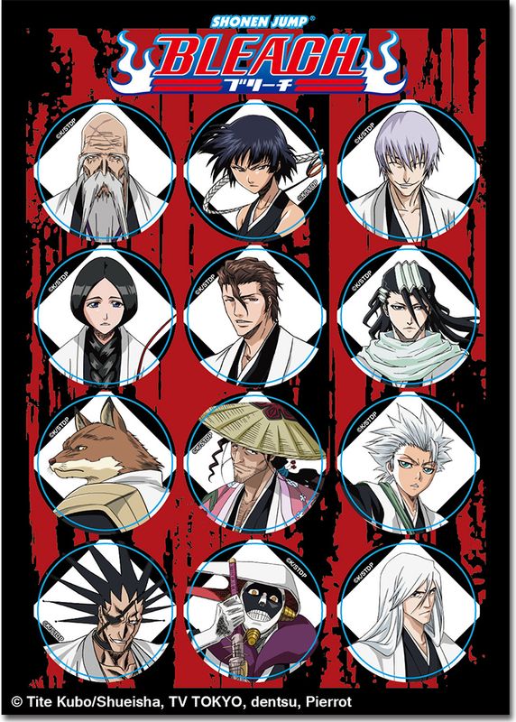 Bleach | Shinigami Captains | Sticker Set