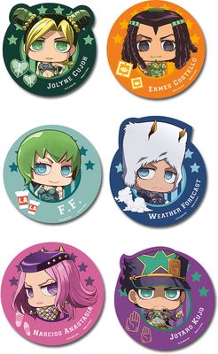 JoJo's Bizarre Adventure: Stone Ocean | Characters (Chibi) | Die-Cut Sticker