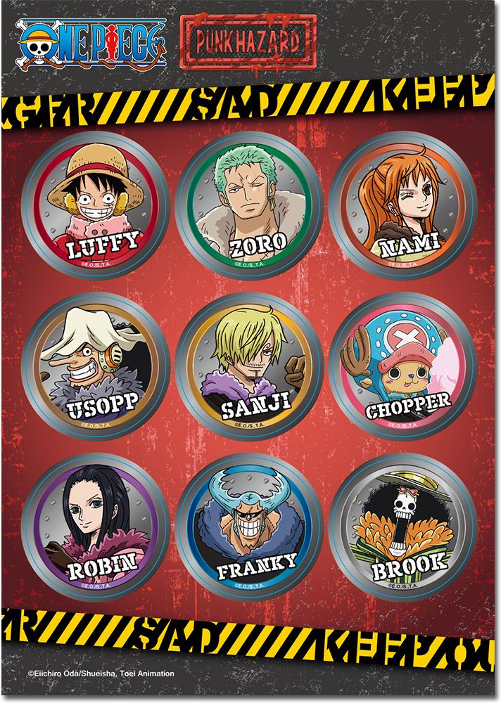 One Piece - Punk Hazard Arc | Group | Sticker Set