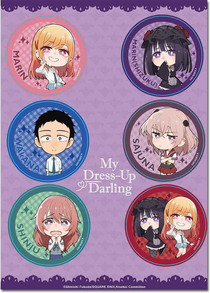 My Dress-Up Darling | Group (Chibi) | Sticker Set
