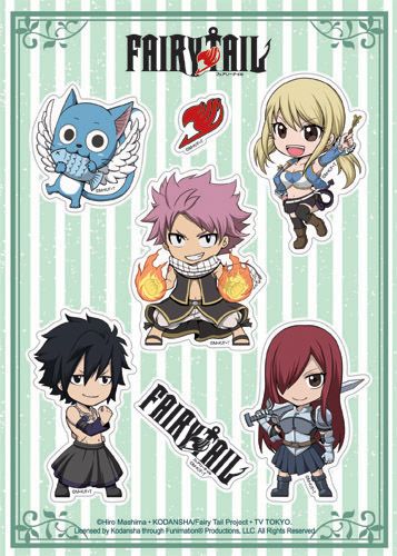 Fairy Tail - S7 | Group (Chibi) | Sticker Set