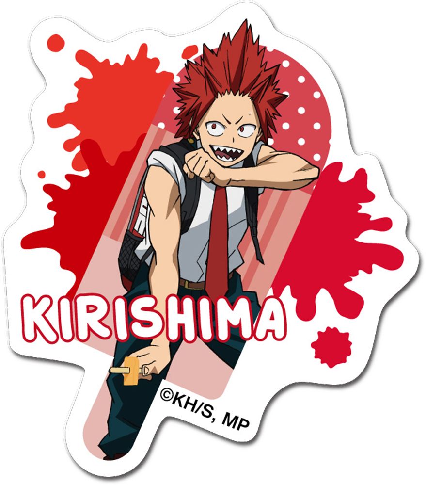 My Hero Academia | Kirishima - Ice Cream | 3.5'' Die-Cut Sticker