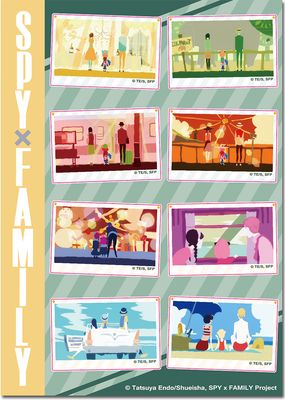Spy X Family | Group Character With Star | Sticker Set