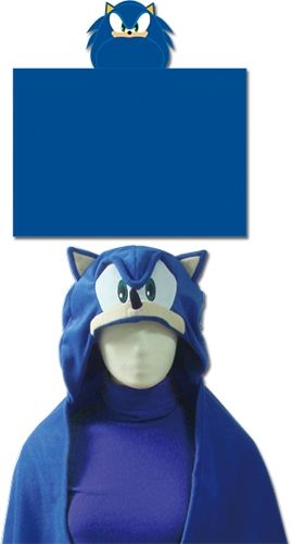 Sonic | Sonic the Hedgehog | Hooded Blanket