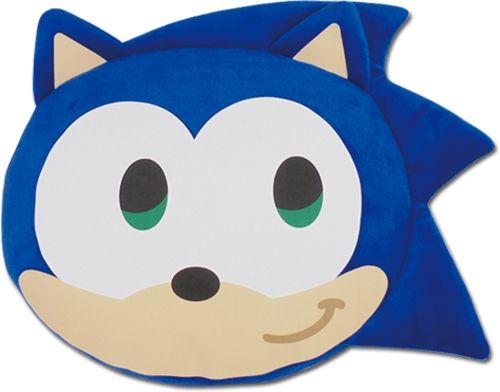 Sonic | Sonic's Head (Chibi) | 11'' Pillow