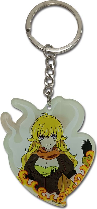 RWBY: Ice Queendom | Weiss | White Acrylic Keychain