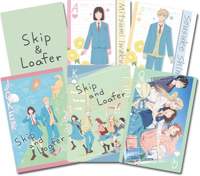 Skip & Loafer | Character Stand & Smiley - Expression | Playing Cards