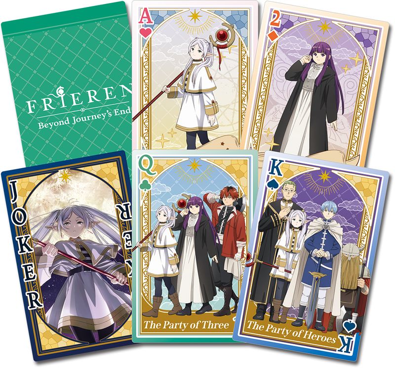 Frieren | Main Characters | Playing Cards