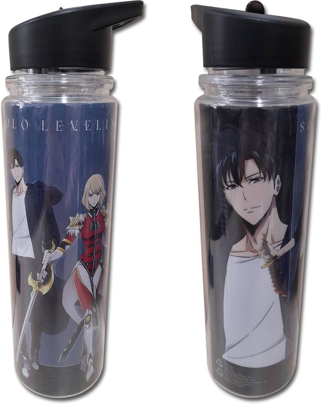 Solo Leveling | Song Jinwoo & Cha Hae-In | Double-Wall Water Bottle