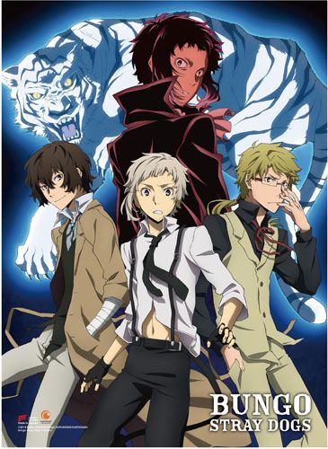 Bungo Stray Dogs | Main Characters | Wall Scroll