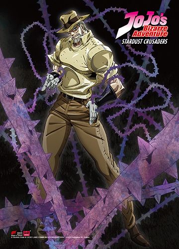 JoJo: Stardust Crusaders | Joseph Joestar (As An Adult) | Wall Scroll