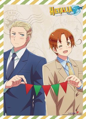 Hetalia - S7: World Stars | Italy & Germany | Wall Scroll