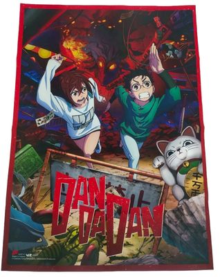 Dandadan | Main Characters - Running Key Art | Wall Scroll