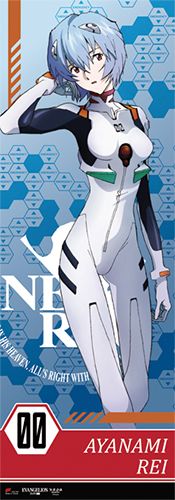 Neon Genesis Evangelion | Rei Ayanami | Human Size Wall Scroll