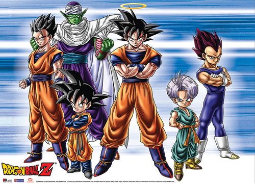 Dragon Ball Z | Main Characters | Wall Scroll