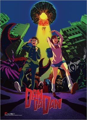 Dandadan | Main Characters - UFO Key Art | Wall Scroll